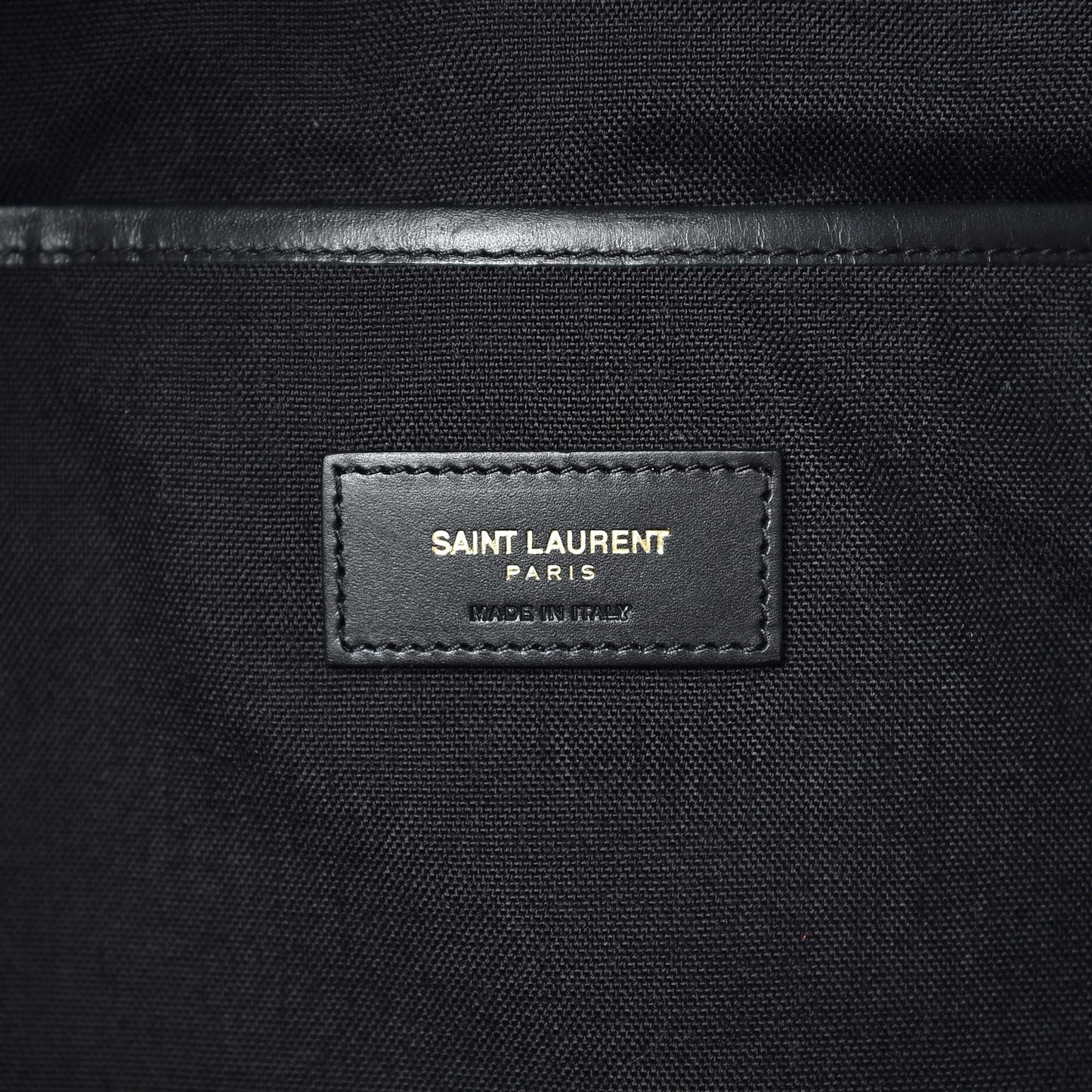 Nylon Twill Musical Notes City Backpack Black