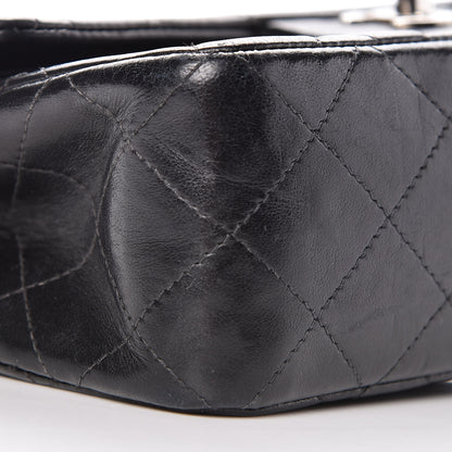 Chanel Lambskin Quilted Small Double Flap Black 12 of 13