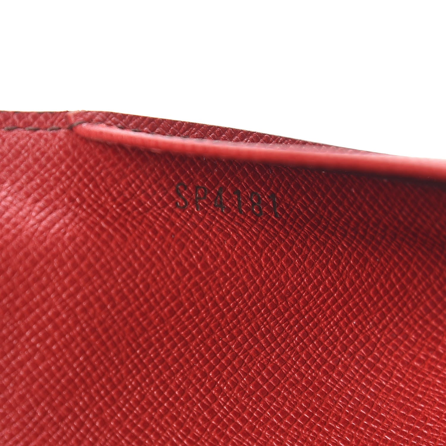 Louis Vuitton Monogram Josephine Wallet Red 8 of 14