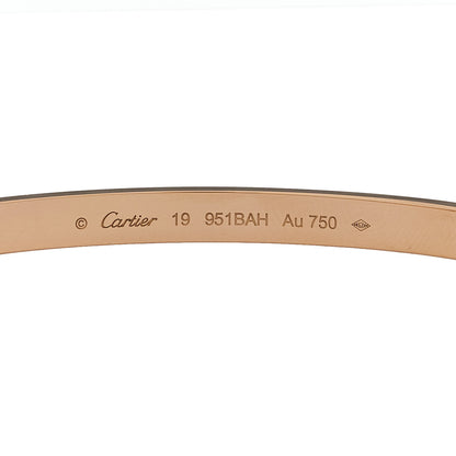 Cartier 18K Pink Gold Medium LOVE Bracelet 19 3 of 5