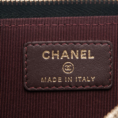Chanel Lambskin Quilted Key Holder Case Black 6 of 8