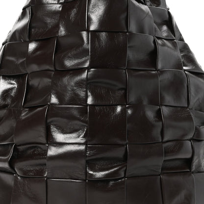 Bottega Veneta Paper Calfksin Intreccio Sailor Cassette Backpack Fondant 8 of 12