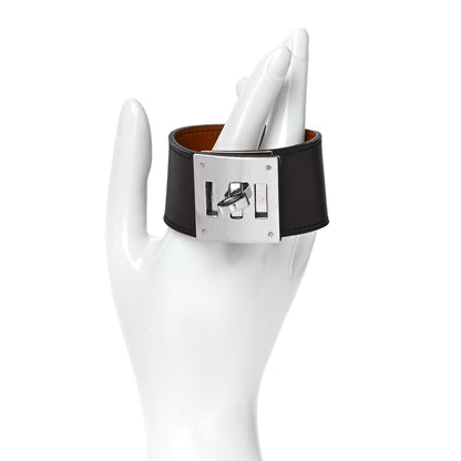 Hermes Swift Kelly Dog Bracelet Chocolate 2 of 8