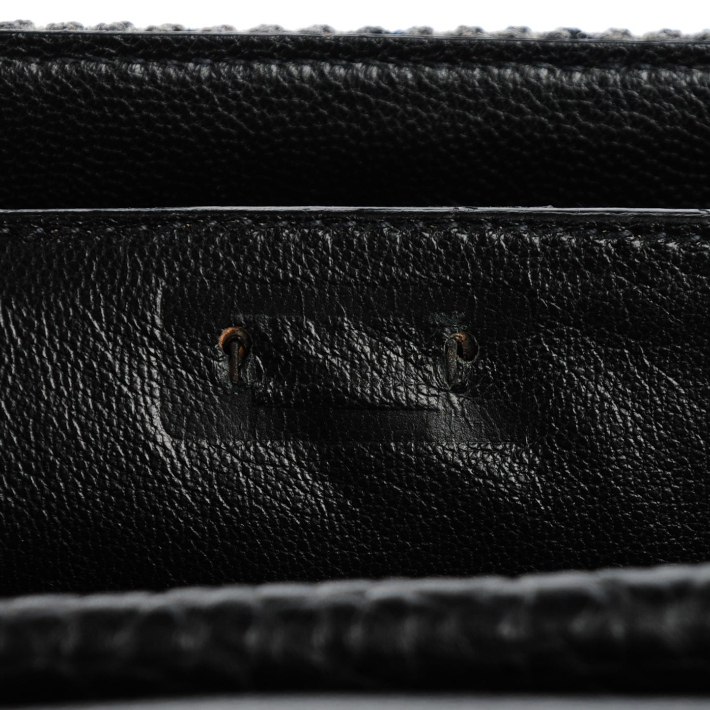 Tweed Sound Shoulder Bag Black
