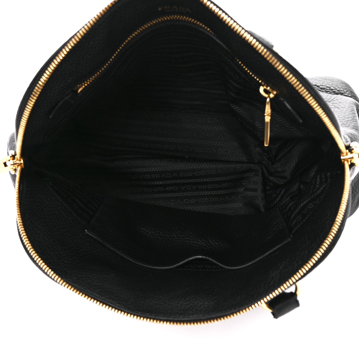 Vitello Daino Dome Satchel Black