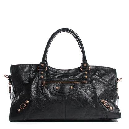Balenciaga Agneau Giant 12 Rose Gold Hardware Part Time Black 1 of 14