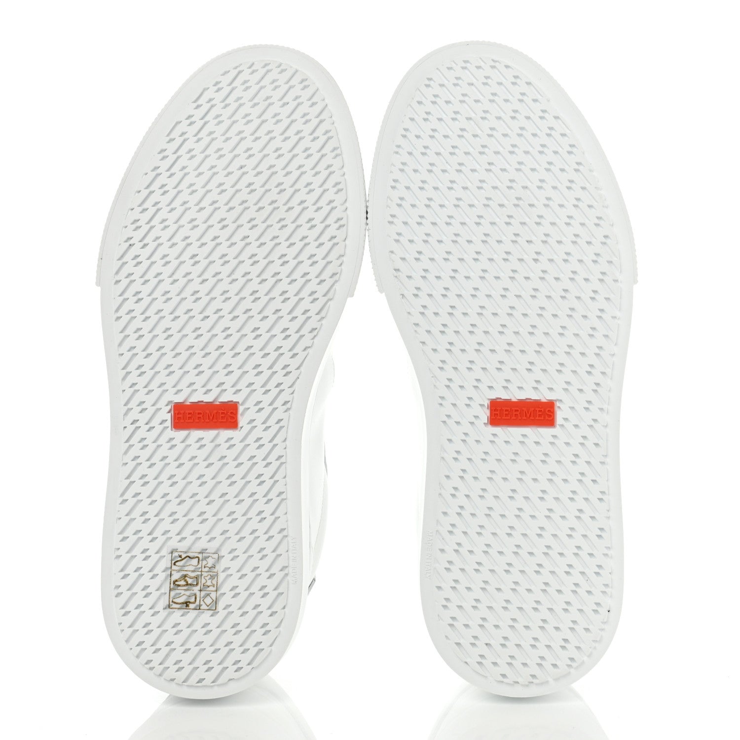 Hermes Calfskin Day Sneakers 35.5 White 5 of 8