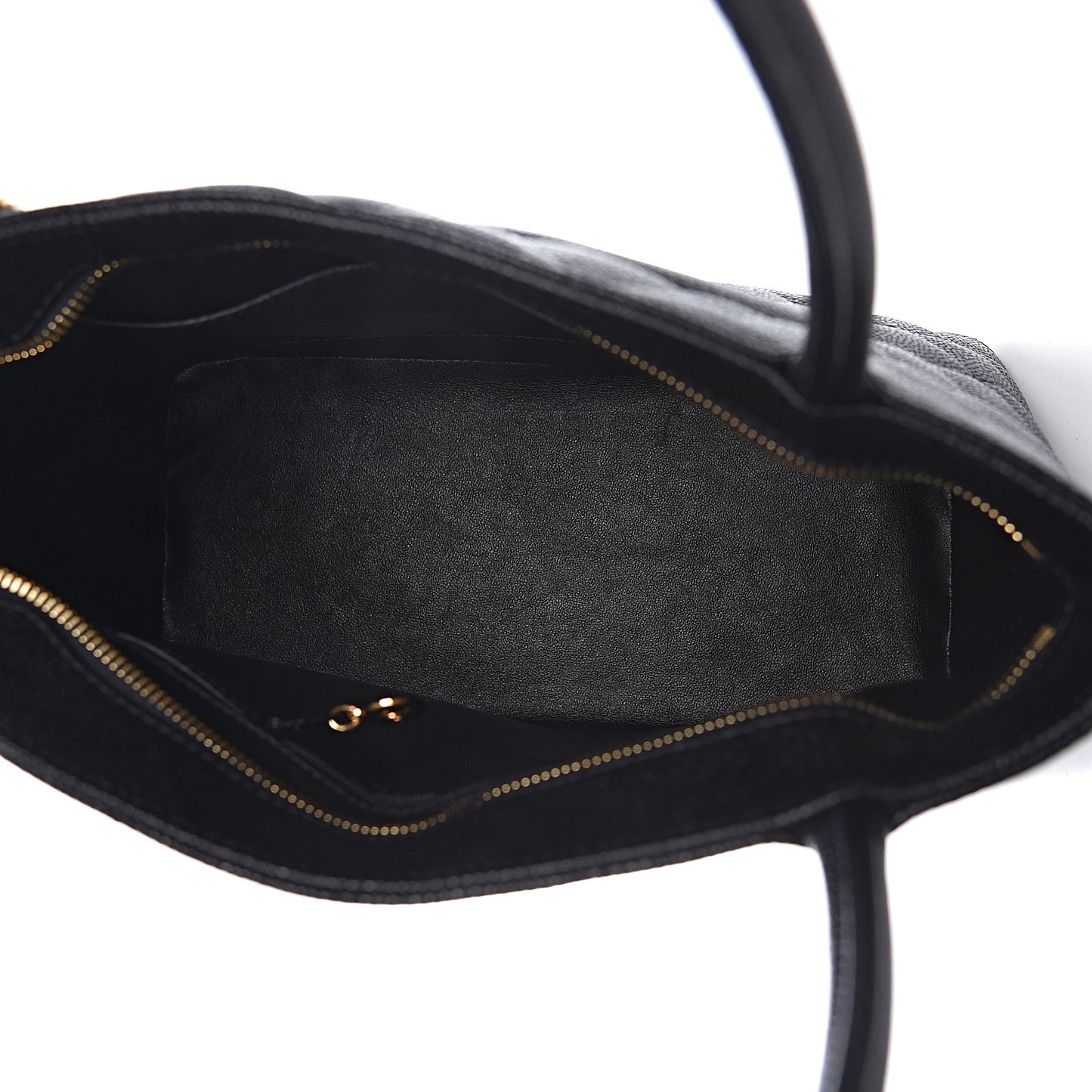 Caviar Quilted Medallion Tote Black