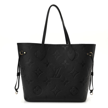 Louis Vuitton Empreinte Monogram Giant Neverfull MM Black 1 of 9
