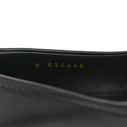 Chanel Lambskin Quilted CC Turnlock Loafers 37 Black 8 of 10