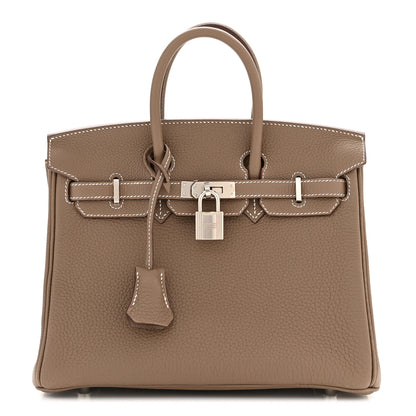 Hermes Togo Birkin 25 Etoupe 1 of 11
