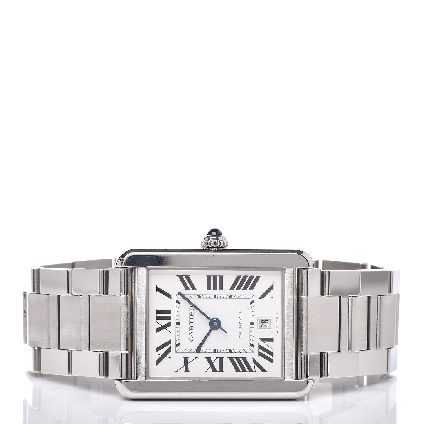 Stainless Steel 31mm Tank Solo Automatic Watch