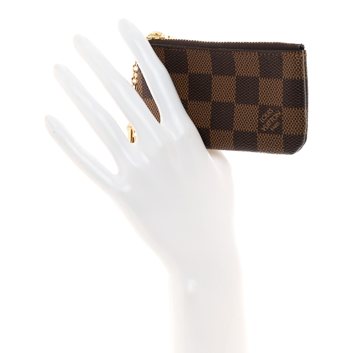 Louis Vuitton Damier Ebene Key Pouch 2 of 8