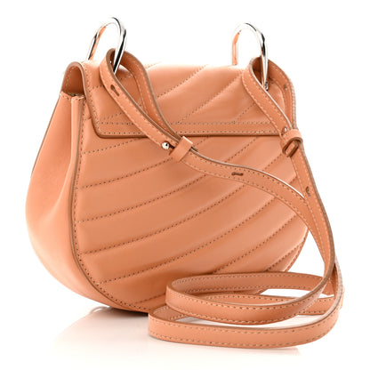 Chloe Calfskin Quilted Mini Drew Bijou Shoulder Bag Blushy Pink 3 of 9