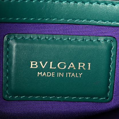 Bulgari Calfskin Serpenti Forever Shoulder Bag Emerald Green 6 of 11