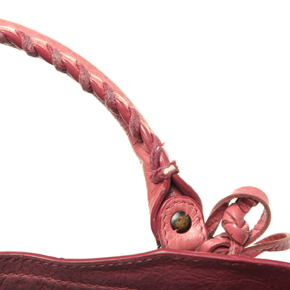 Balenciaga Agneau Classic Hardware Mini City Rose Bombon Raspberry 16 of 20