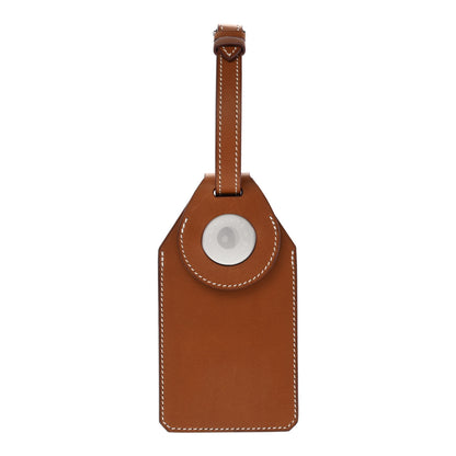 Hermes Fawn Barenia AirTag Travel Tag Fauve 1 of 6