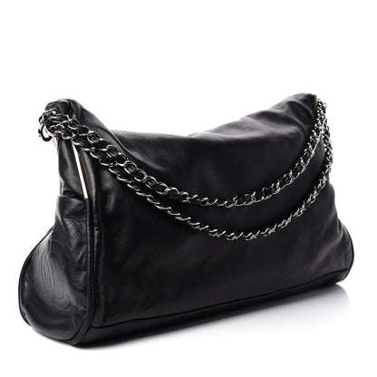 Chanel Lambskin Ultimate Soft Hobo Black 4 of 12
