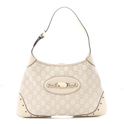 Gucci Guccissima Punch Hobo Off White 1 of 13