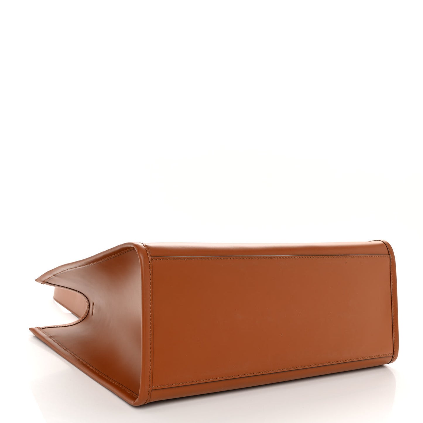 Vitello King Plexiglass Medium Fendi Sunshine Shopper Tote Cuoio