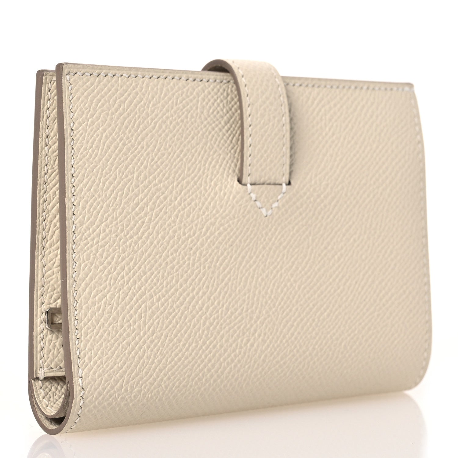 Hermes Epsom H Passant Compact Wallet Craie 3 of 10
