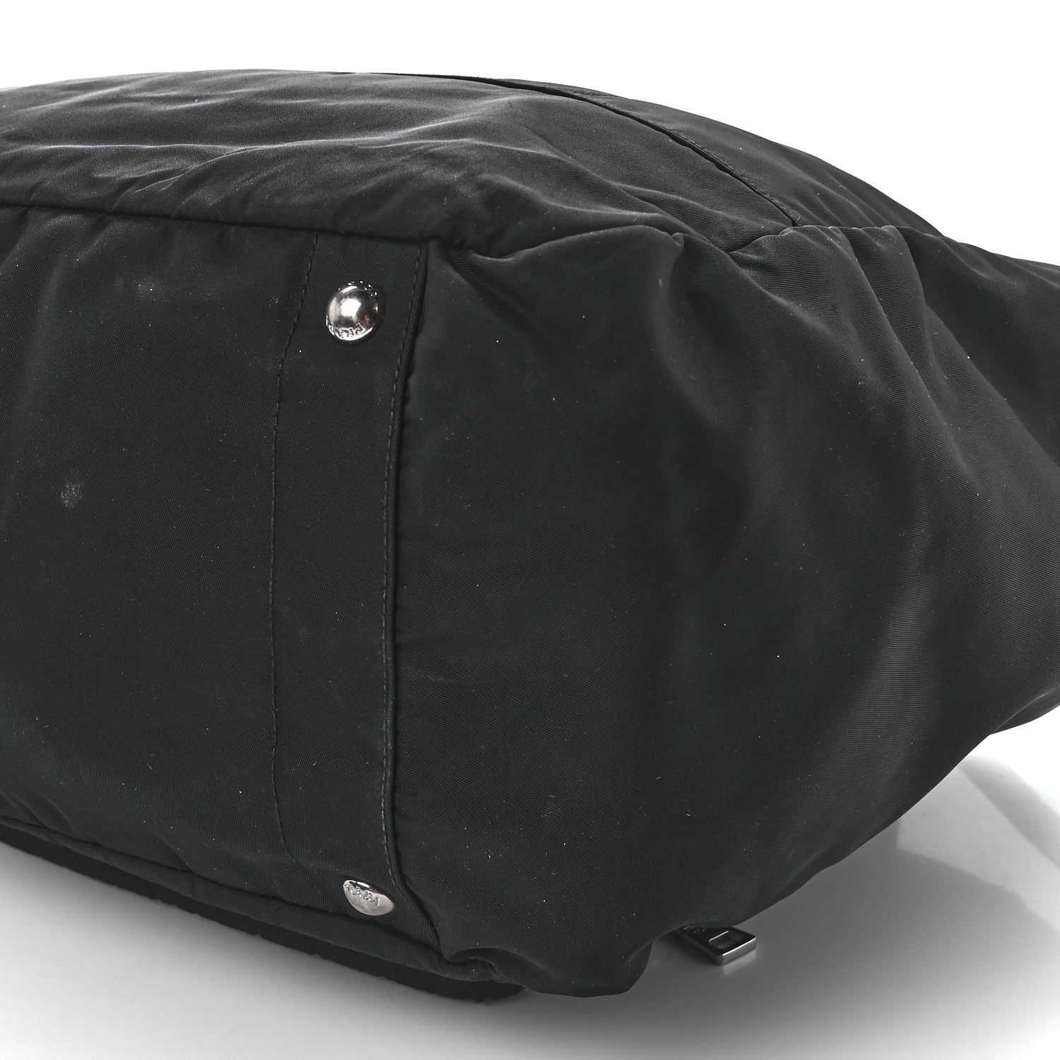 Prada Nylon Vela Baby Bag Black 11 of 15