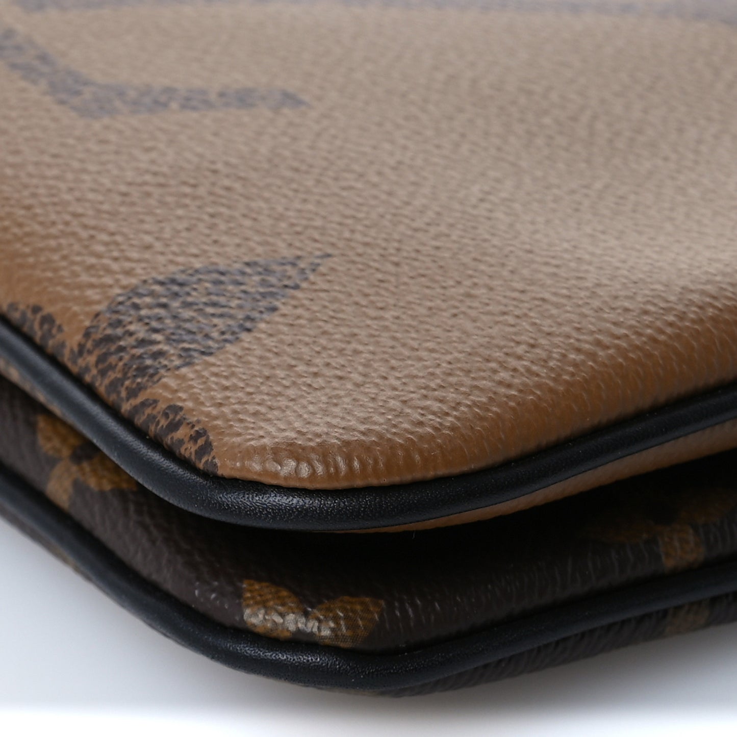 Reverse Monogram Giant Double Zip Pochette