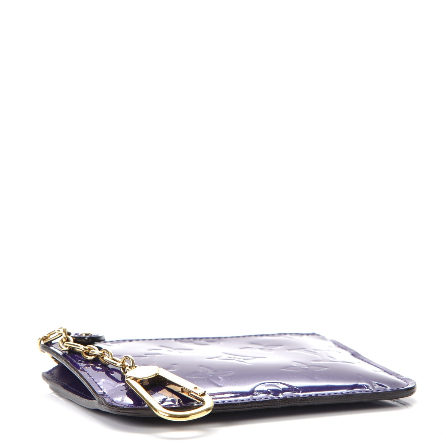 Louis Vuitton Vernis Key Pouch Blueberry 4 of 8