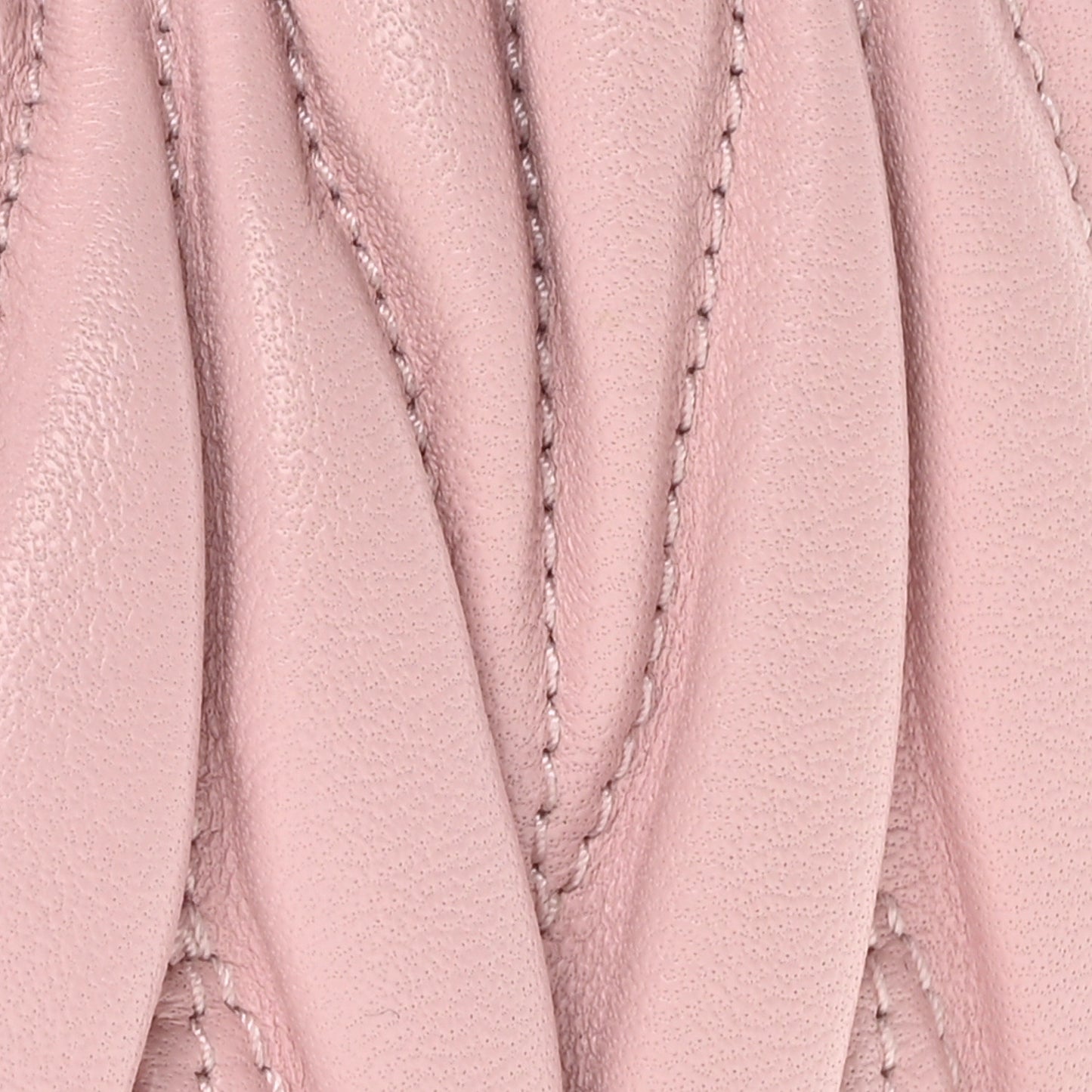 Nappa Matelasse Mini Wander Hobo Alabaster Pink