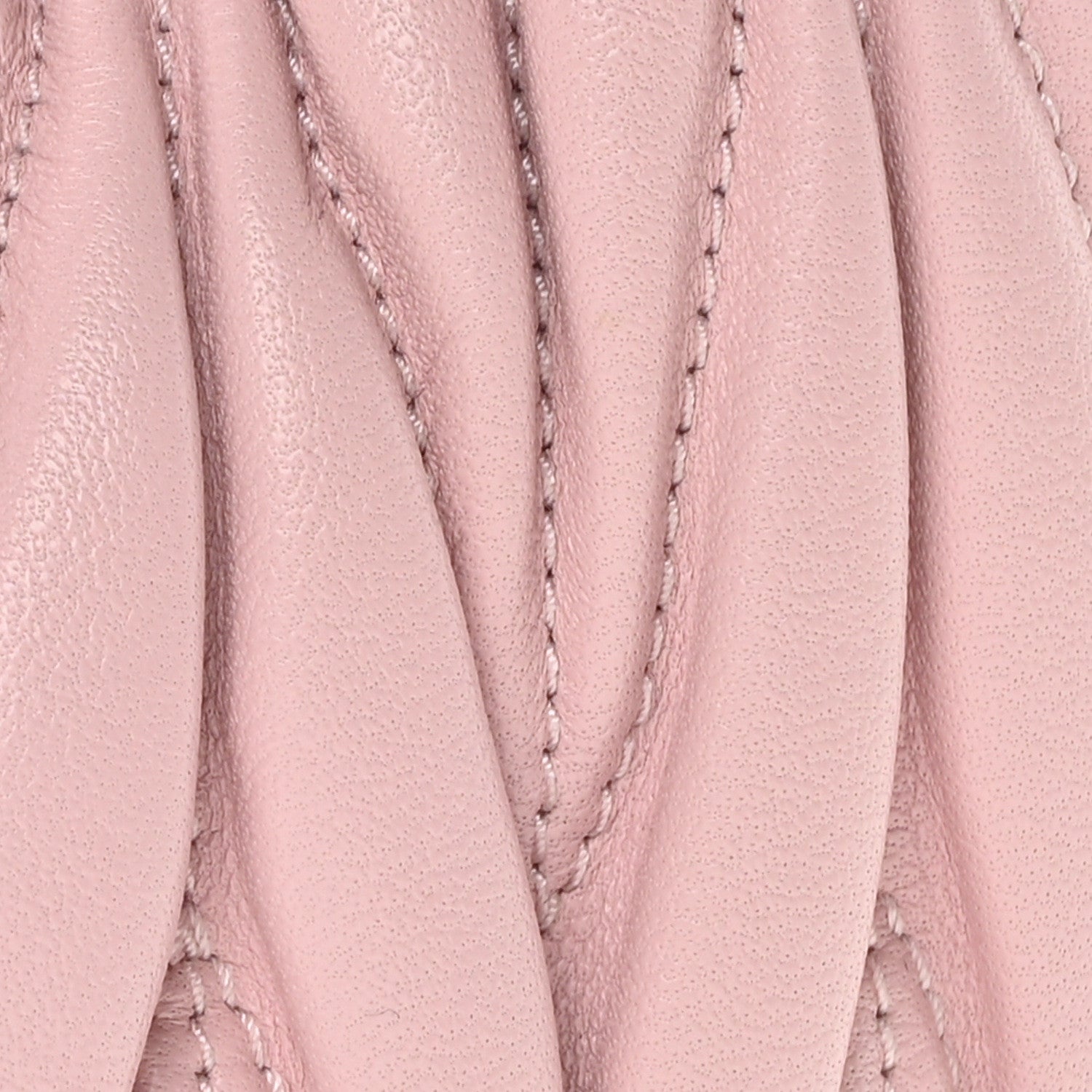 Miu Miu Nappa Matelasse Mini Wander Hobo Alabaster Pink 8 of 10
