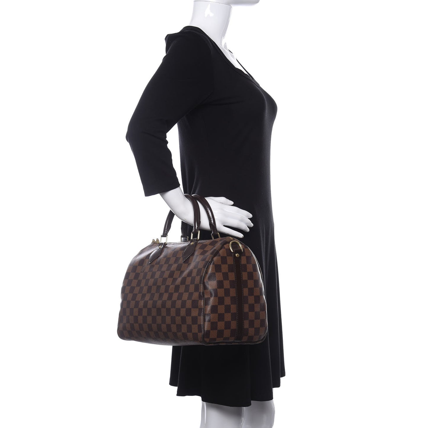 Damier Ebene Speedy Bandouliere 30