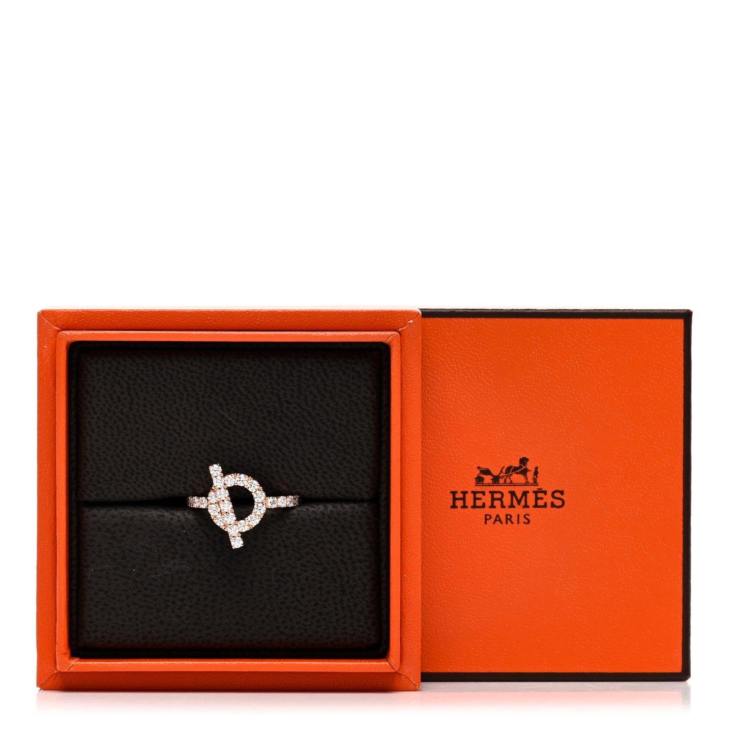 18K Rose Gold Diamond Finesse Ring 51 5.75