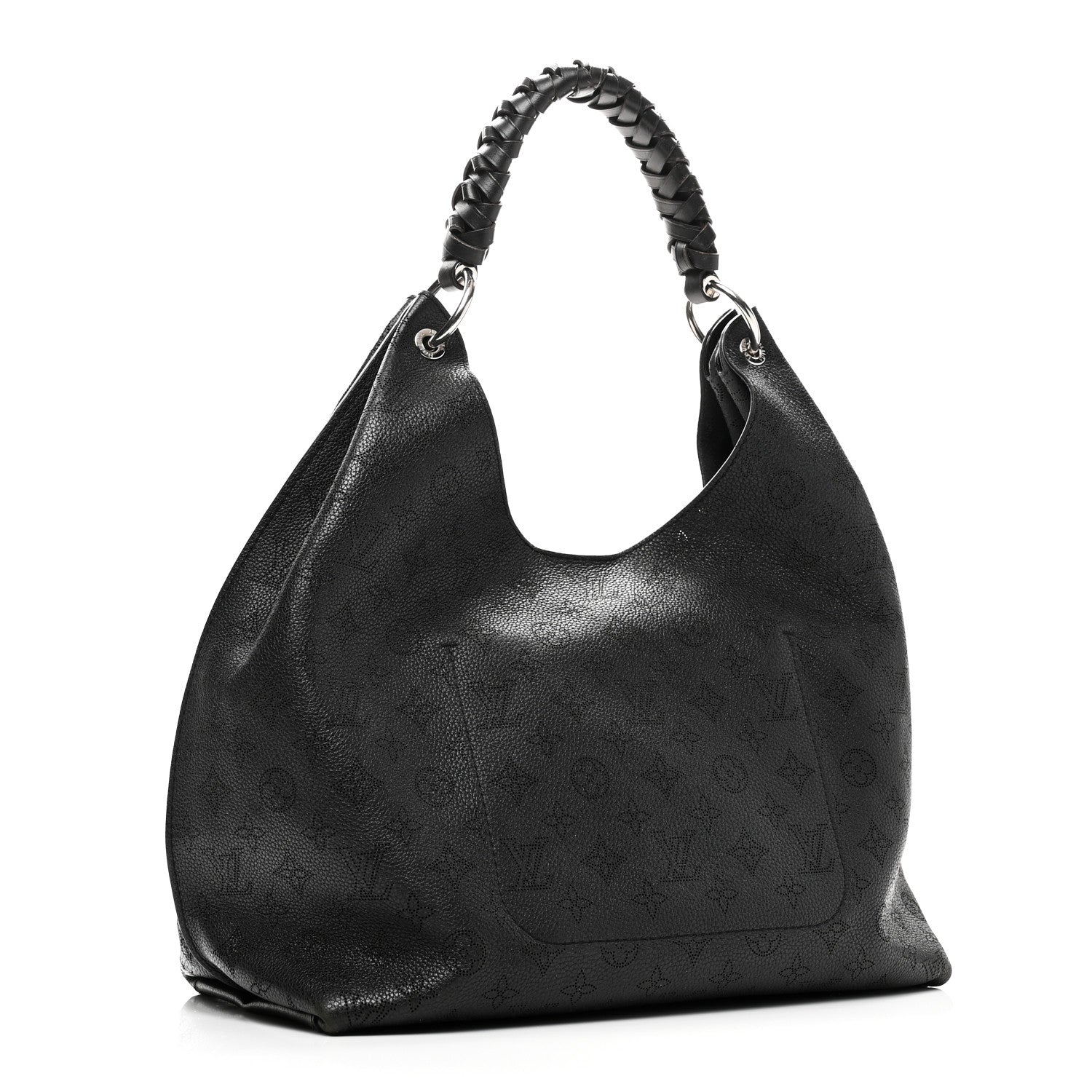 Louis Vuitton Mahina Carmel Hobo Black 3 of 9