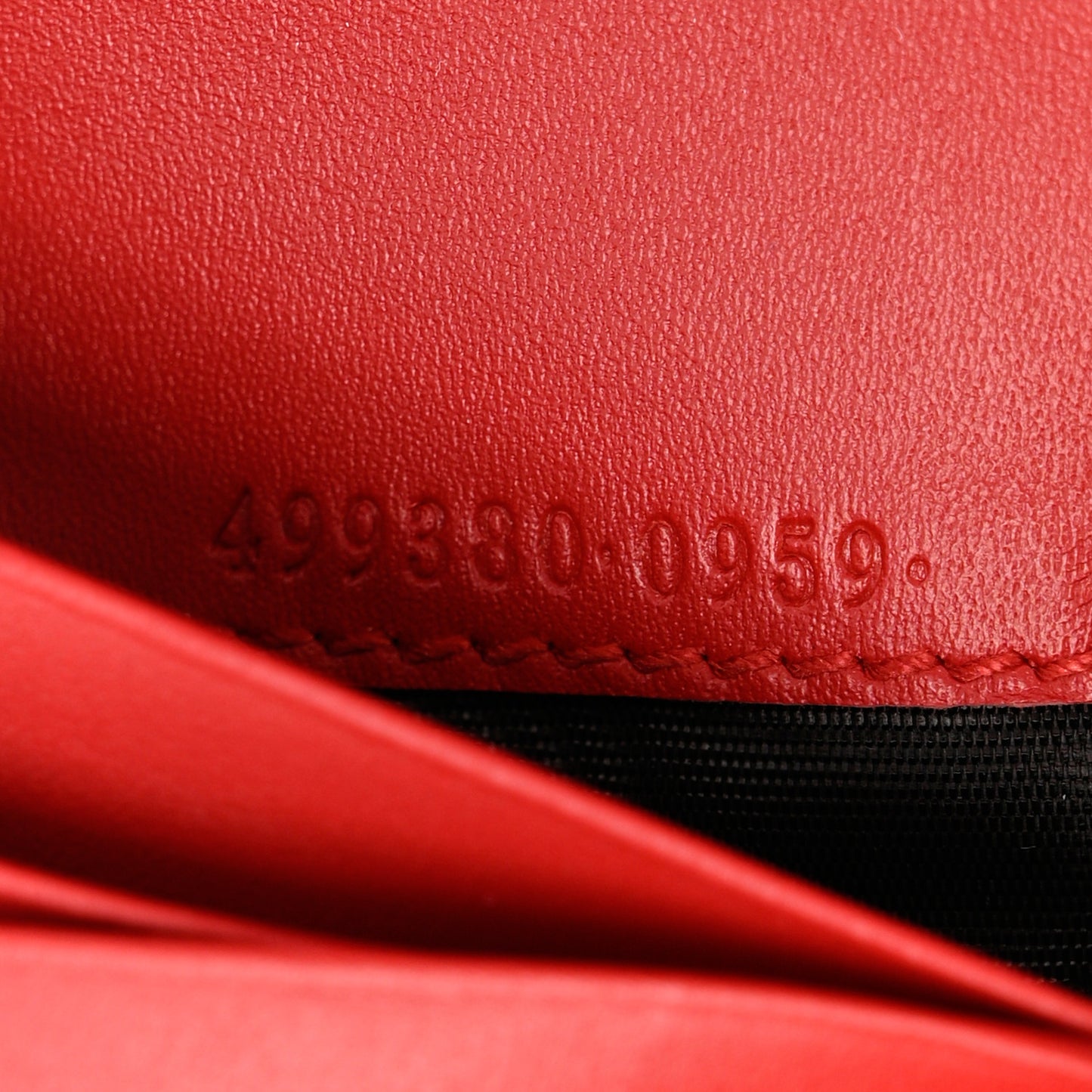 Soft GG Supreme Monogram Mystic Cat Card Case Wallet