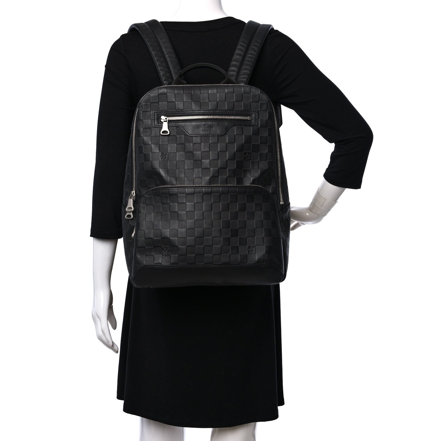 Louis Vuitton Damier Infini Avenue Backpack Onyx 2 of 8