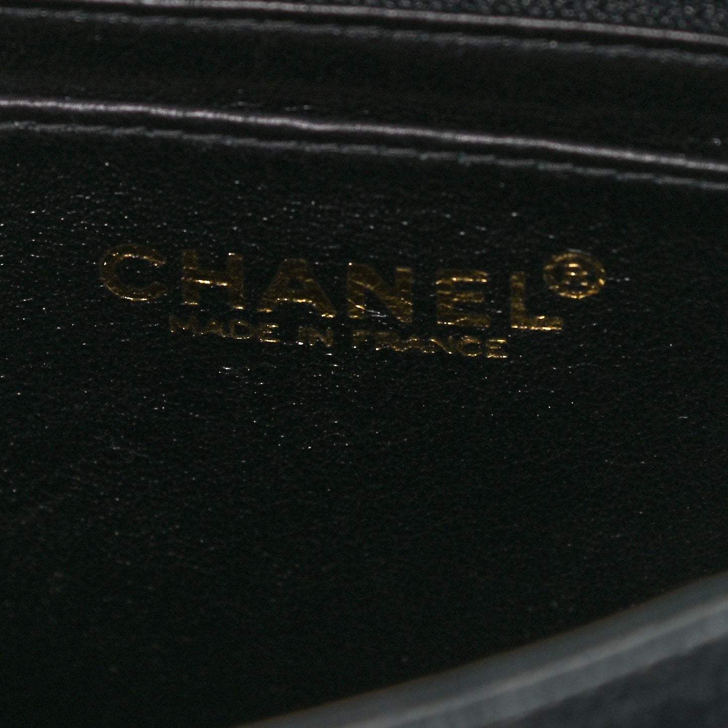Caviar Quilted Mini Square Flap Black