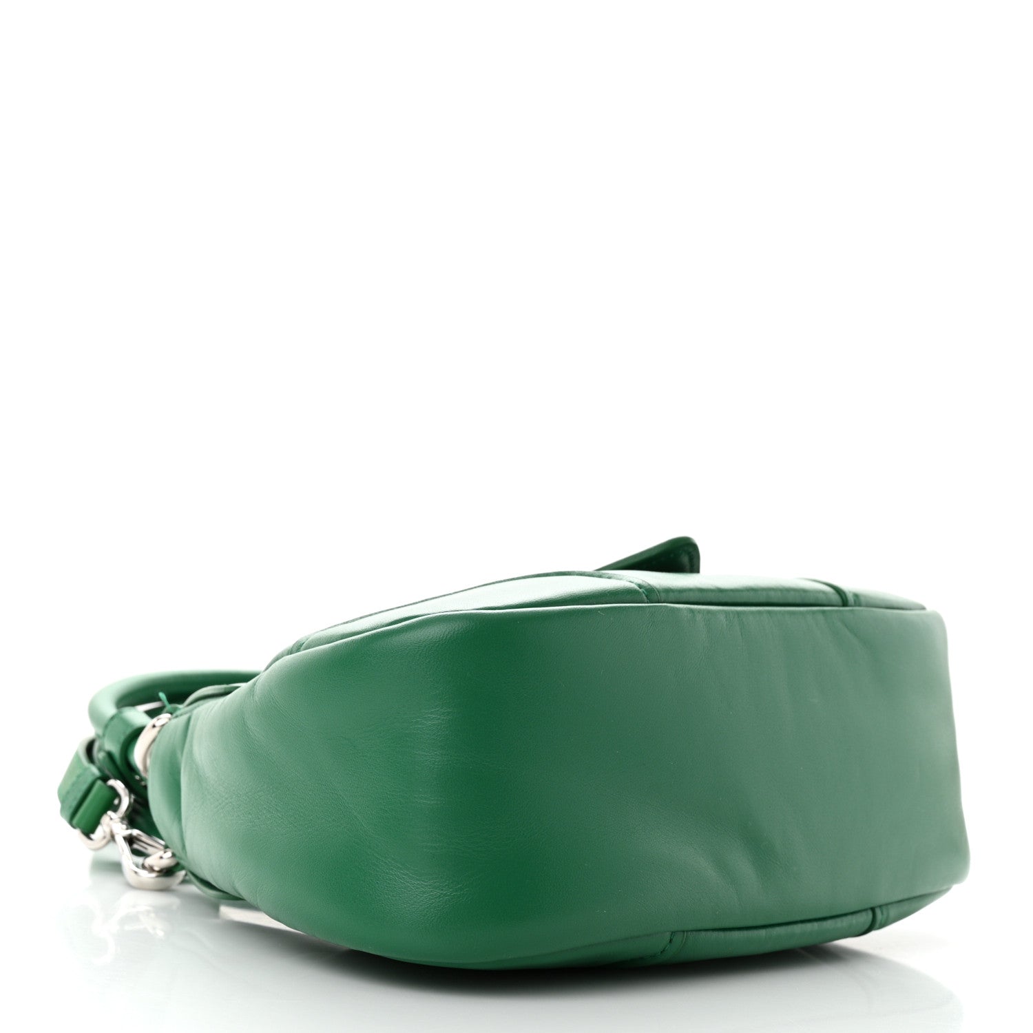 Prada Nappa Soft Padded Re-Edition 2002 Moon Bag Mango 4 of 10