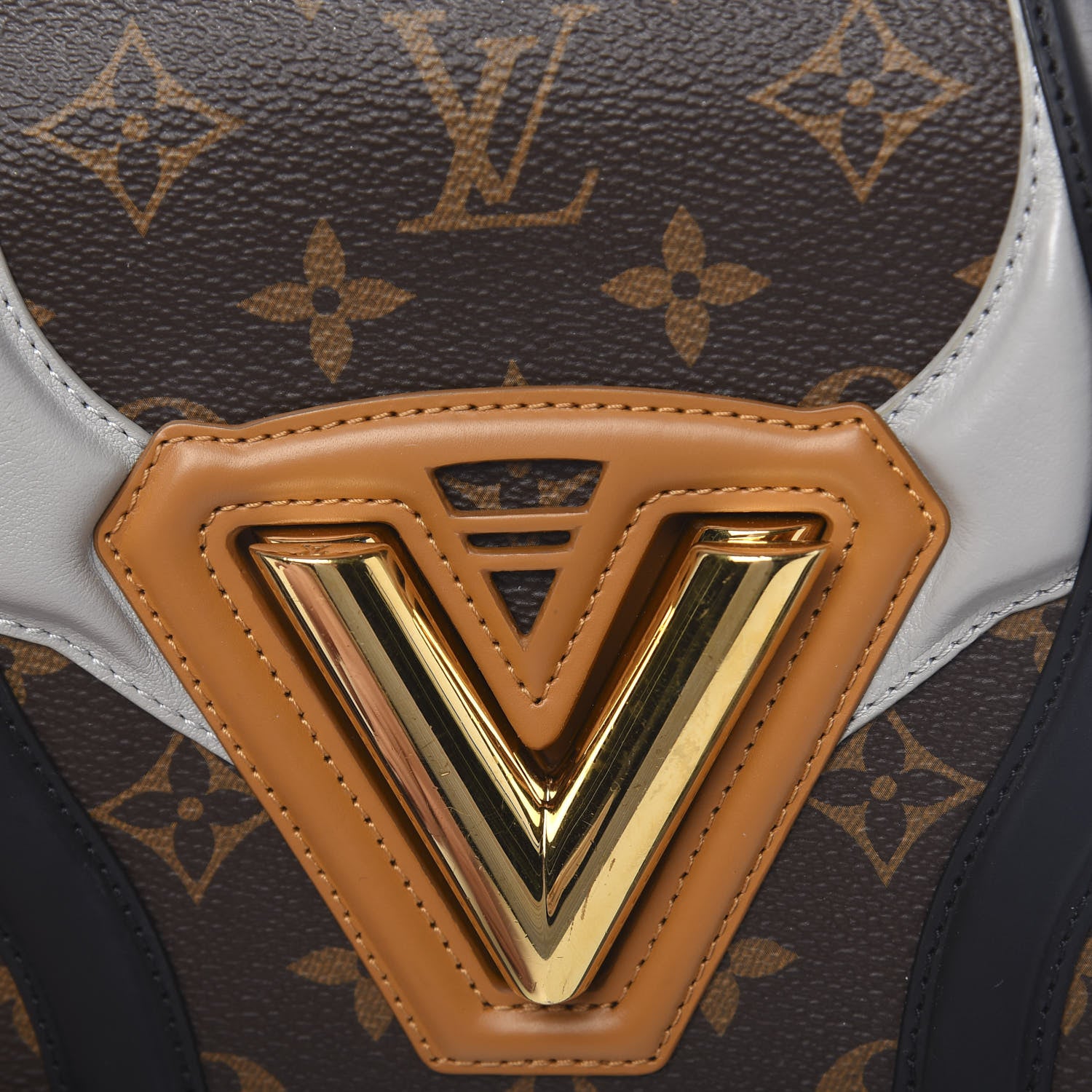 Louis Vuitton Calfskin Monogram Twist Shoulder Bag MM 9 of 10