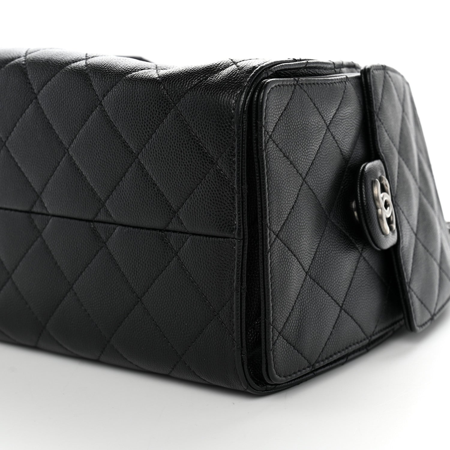Chanel Caviar Quilted Small Chanel 25 Handbag Black 11 of 12