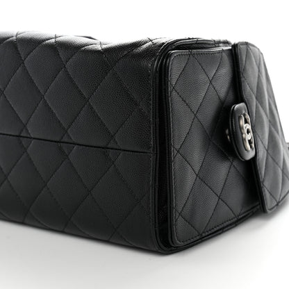 Chanel Caviar Quilted Small Chanel 25 Handbag Black 11 of 12