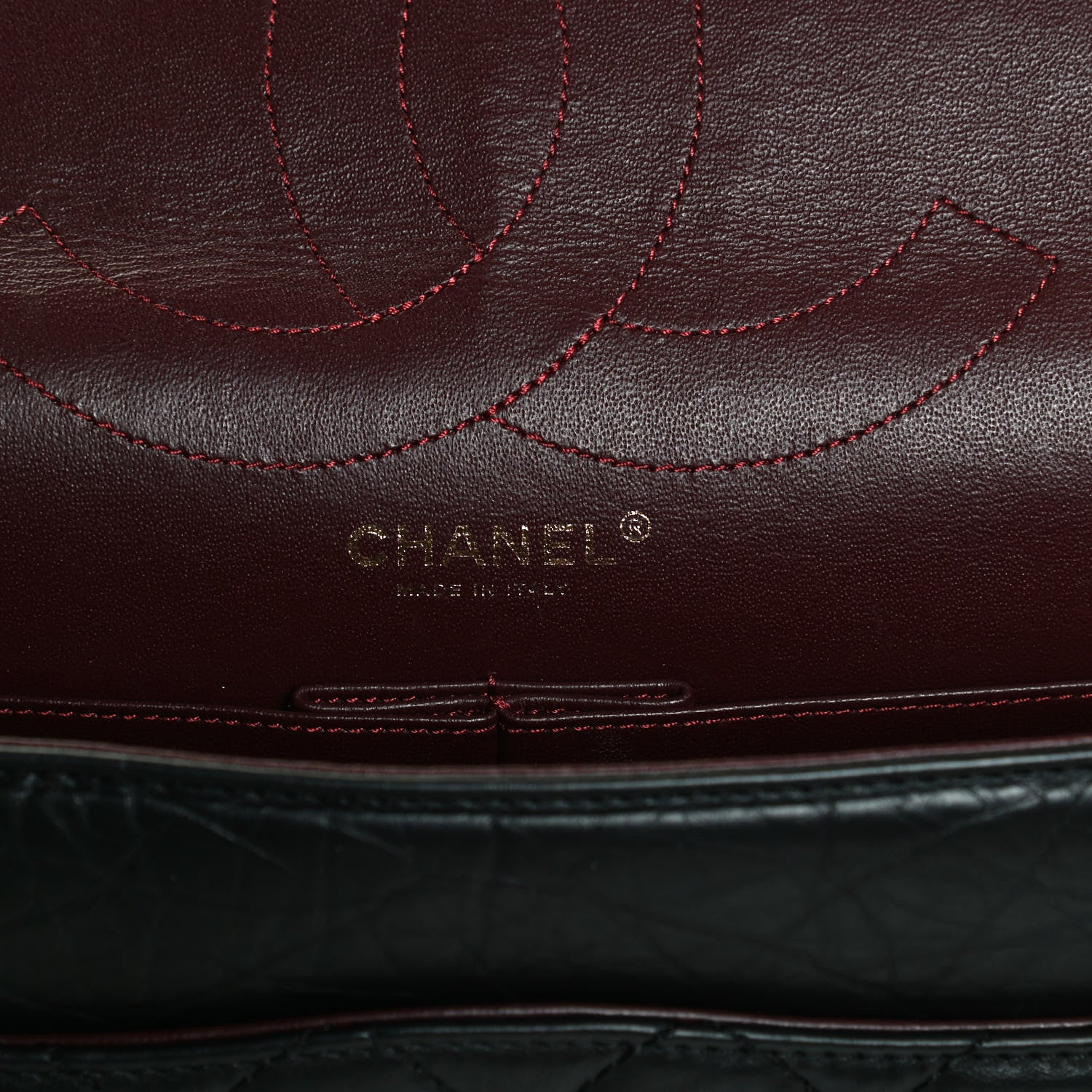 Chanel Aged Calfskin Quilted 2.55 Reissue 227 Flap Black 6 of 12
