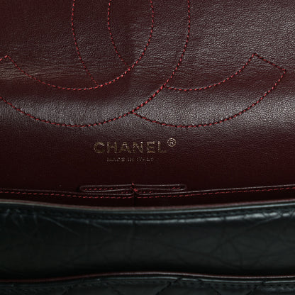 Chanel Aged Calfskin Quilted 2.55 Reissue 227 Flap Black 6 of 12