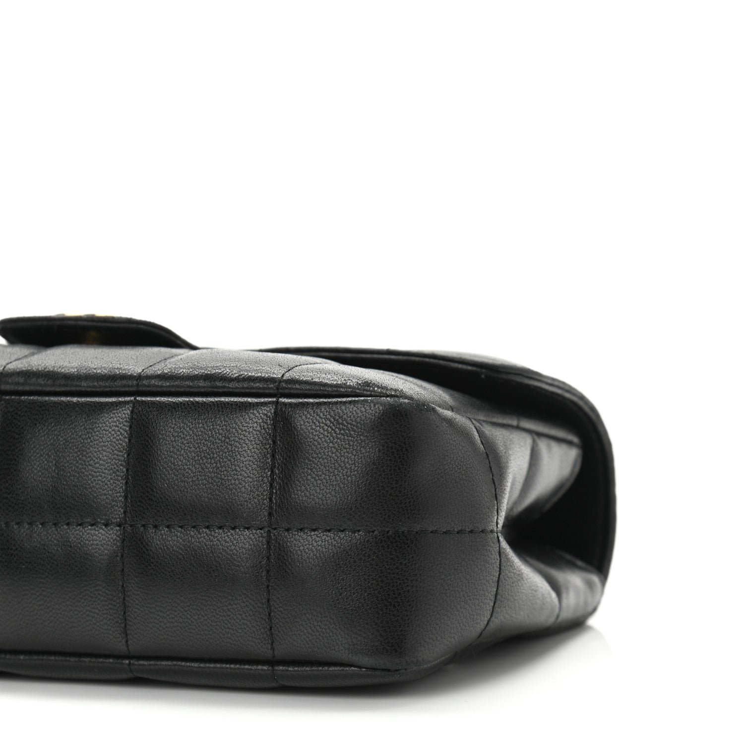 Chanel Lambskin Quilted Mini Chocolate Bar Flap Black 9 of 10