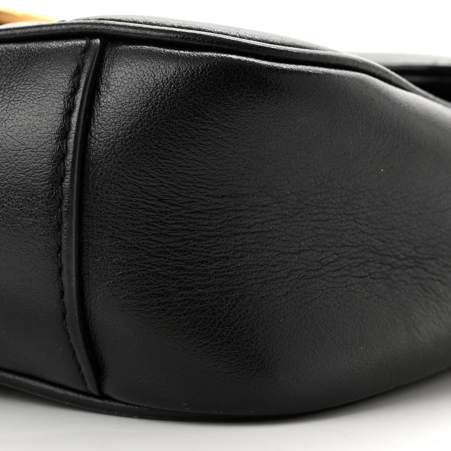 Gucci Calfskin Matelasse Mini GG Marmont Shoulder Bag Black 10 of 10
