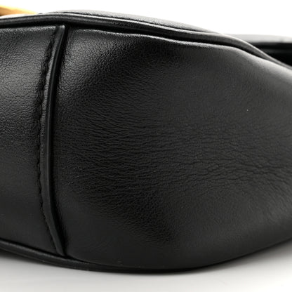 Gucci Calfskin Matelasse Mini GG Marmont Shoulder Bag Black 10 of 10