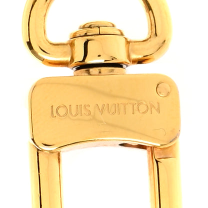 Louis Vuitton Brass Monogram Blooming Flowers Bag Charm Key Holder Rose Ballerine 4 of 7