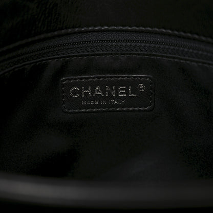 Chanel Lambskin Quilted Chanel 3 Maxi Flap Bag Black 6 of 10