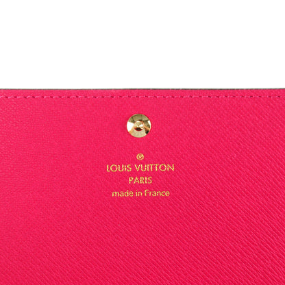 Louis Vuitton Monogram 2015 Christmas Animation Sarah Wallet Hibiscus 5 of 7