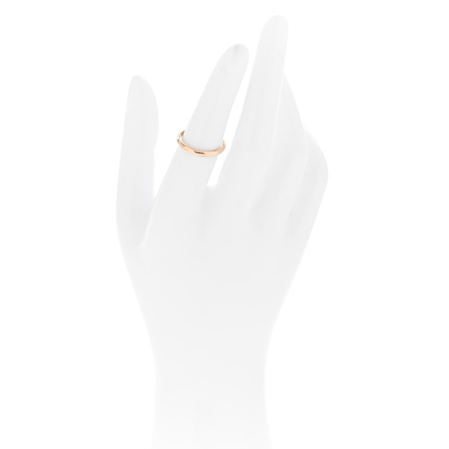 Cartier 18K Pink Gold 2.5mm 1895 Wedding Band Ring 51 5.75 2 of 4
