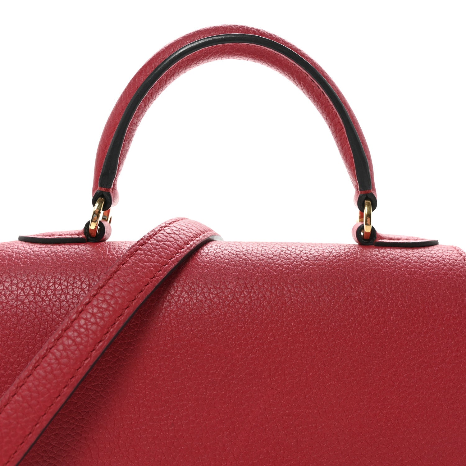 Moynat Taurillon Blush Rejane BB Red 7 of 9